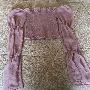 boohoo chic long sleeve top